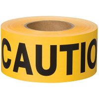 Shurtape BT 100 barrier tape, not glued, 7.6 cm x 96 cm, yellow (184031)