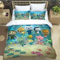 The Octonauts cartoon Bedding Sets exquisite bed supplies set duvet cover bed comforter set bedding