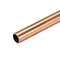 Sourcing map copper round tube 3 mm - 10 mm outer diameter 300 mm long hollow hollow straight pipe p