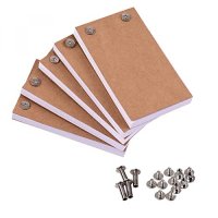 mewmewcat Flipbooks,Blank Flip Book Kit with 300 Sheets Animation Paper Flipbook Binding Screws for