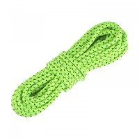 uxcell Tent Rope 2.5mm 16.4ft Polyester Cord Fluorescent Reflective Green for Outdoor Camping Canopy