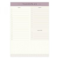 ETMAMU 656 Daily planner Dates todo Block A5, 75 sheet