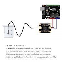 TDS Meter V1.0 Development Board Water Sensor Module- V1.0 Water Meter Filter Measurement Accurately