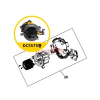 주문건 디월트 DCS575용 부품 28번 NA029576 모터 SA KR 01타입