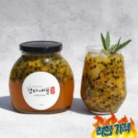 단일상품 패션후르츠청 1kg - 엄마애뜰 수제 자일로스 청 백향과