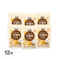 엘빈즈 고소함이 쏘옥 인절미과자  콩고물  12개  30g