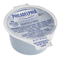 Philadelphia Original Cream Cheese 필라델피아 오리지널 크림 치즈 스프레드 포션 컵 28g 100개입