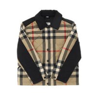 BURBERRY KIDS 버버리키즈 아플리케 체크 다이아몬드 퀼팅 자켓 8041160