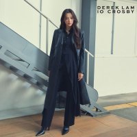 데렉램10크로스비 데렉램 10 크로스비 23FW CITY FAUX 레더 롱 코트