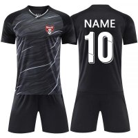 Customizable Kids Soccer Jersey clothes Personalized Youth Short Set Boy Girl Training Uniform Name