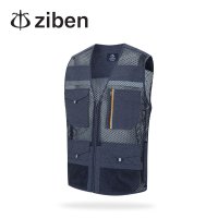 ZIBEN 지벤 작업복조끼 근무복 단체복 여름조끼 망사 S ZB-V1823