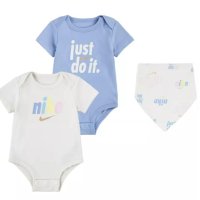 나이키 NIKE Baby Graphic Print Bodysuits 3 Set 아기옷 조던 베이비 신생아 애기바디수트