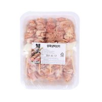 오지상구루메 닭목살 꼬치 50gx10ea 500g 1팩 세세리 캠핑 수제꼬치 구이