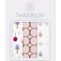 SwaddleDesigns 면 마퀴젯 포대기 담요 세트 파스텔 스와들디자인 Cute and Calm