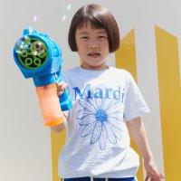 마르디 메크르디 레쁘띠 KIDS TSHIRT FLOWERMARDI HEATHER