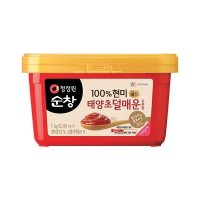 청정원 순창 태양초 현미 덜매운고추장 1kg