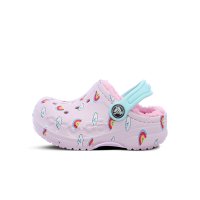 크록스 CROCS 바야 라인드 프린트 클로그 토들러 - 207653-6GD