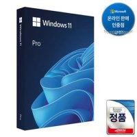 마이크로소프트 WINDOWS 11 PRO 패키지 윈도우 11 FPP 윈11프로