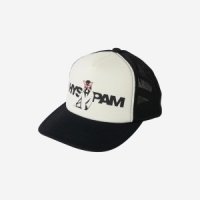 정품 히스테릭 글래머 x P.A.M 에일리언 걸 메쉬 캡 블랙 Hysteric Glamour Alien Girl Mesh Cap Black 106