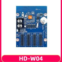 HuiDu HD-W04 롤링 워크 워드 빌보드 마더보드  단색 LED 디스플레이 제어 카드  휴대폰 와이파이