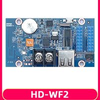 HuiDu HD-WF2 롤링 워크 워드 빌보드 마더보드  단색 LED 디스플레이 제어 카드  휴대폰 와이파이 및 USB