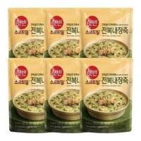 [햇반] 햇반 소프트밀 전복내장죽 420g x 6