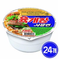 농심 육개장 사발면  86g  24개 - 농심 육개장 사발면  86g  24개