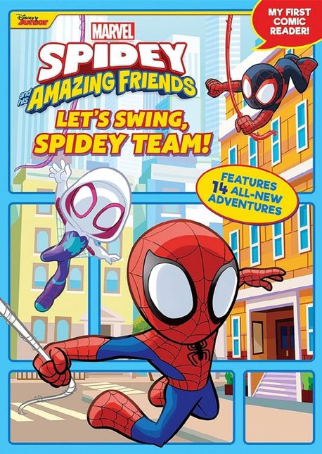 Let's swing, Spidey Team! 표지