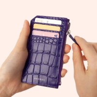 PLATTE CROC zipper wallet 7 color