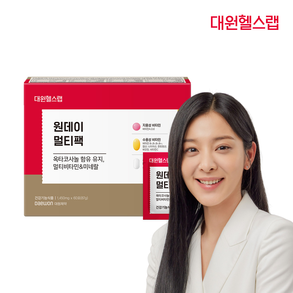 대원제약 올인원 <b>원데이 밸런스</b> 멀티팩 2개월분 [OMS010]