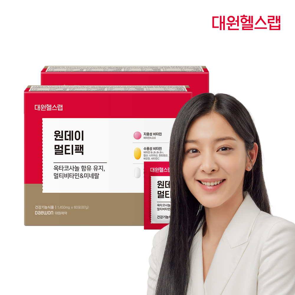 대원제약 <b>원데이 밸런스</b> 멀티팩 4개월분 [OMS020]