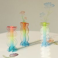 rounded SUMMER vase - acrylic vase