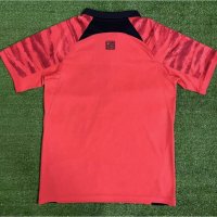 2022 한국 국가대표유니폼 카타르 월드컵 홈 어웨이 축구유니폼 상의 트레이닝복  S  빨강