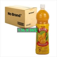 노브랜드 Fresh 망고주스 1.5L X 36입