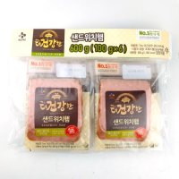 코스트코 CJ 더건강한 샌드위치햄 600g 100g x 6개 슬라이스햄