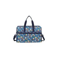 레스포색 LESPORTSAC 피너츠 갱 디럭스 라지 위켄더 4319 E918 PEANUTS GANG DELUXE LARGE WEEKENDER