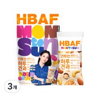 HBAF 먼투썬 하루견과 화이트 10p  200g  3개