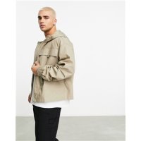 아소스 K20760 ASOS DESIGN wind breaker jacket in beige