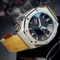 G-SHOCK 호환 지샥 지얄오크 메탈 커스텀 지얄오크미니커스텀 스트랩 풀패키지 GA2100 GA-B2100