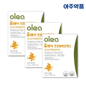 <b>아주약품</b> 올레아 <b>프로바이오틱스</b> 3박스 (3개월분)
