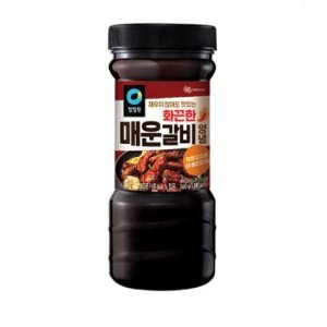 청정원 매운 갈비양념 화끈한맛 840g 6개