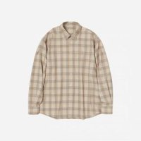 오라리 슈퍼 라이트 울 체크 셔츠 - 22AW Auralee Super Light Wool Check Shi 30634468