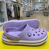 크록스키즈 CROCS CROCBAND CLOG K 크록밴드 클로그 키즈 LAVENDER NEON CRS207006