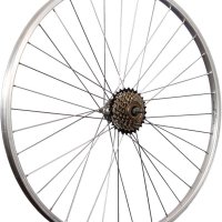 TAYLOR-WHEELS 28인치 자전거 뒷바퀴 알루미늄 림 6단 칼라 실버