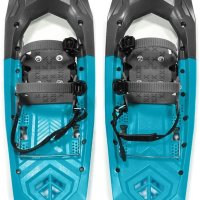 OUTDOORER SNOWCLIMBER M - 25인치 모던 스노우 슈즈 등반 보조 장치 및 스포티한 스노우슈 투어링을 위한 래칫 바인딩