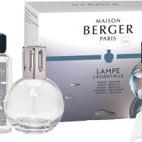 LAMP BERGER ESSENTIAL ROUND 360ML 유리 오일 버너 세트