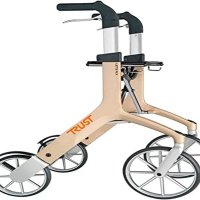 TRUSTCARE 720760 LETS FLY OUT ROLLATOR 야외 보행 보조 장치 회색