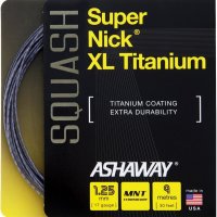 ASHAWAY SUPERNICK XL TITAN 스쿼시 세트 17 및 1.25MM