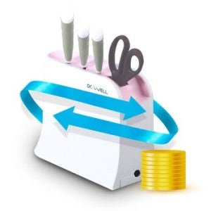 자동건조 다용도 주방 칼 가위 세균99% 소독 건조 살균기