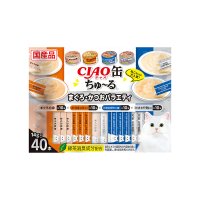 CIAO 캔 츄르 참치 가다랑어 버라이어티 40P SC-421